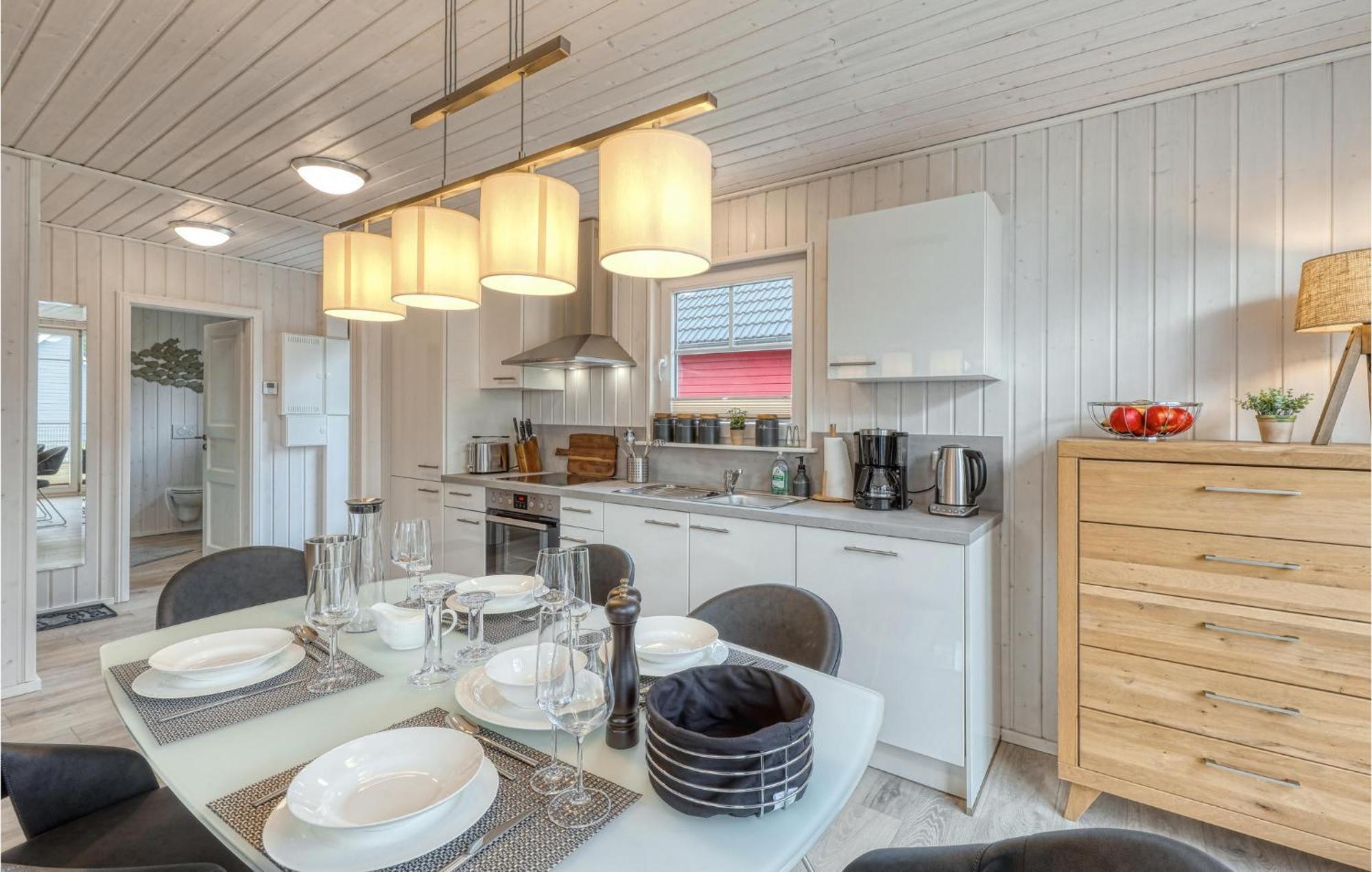 Gorgeous Home In Zerpenschleuse With Sauna Exterior photo